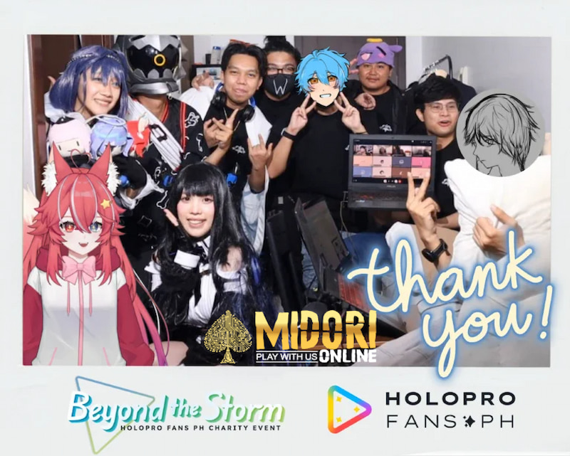 Clark Online Game Highlights VTuber Charity Event for Typhoon Victims