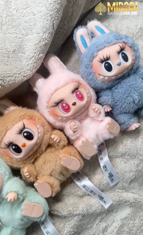 Labubu Dolls Get a Glamorous Lash Makeover